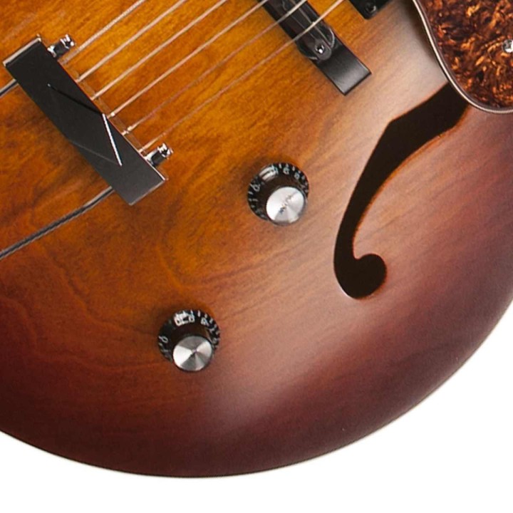 Godin - 5th Avenue Cw Kingpin II HB Cognac Burst
