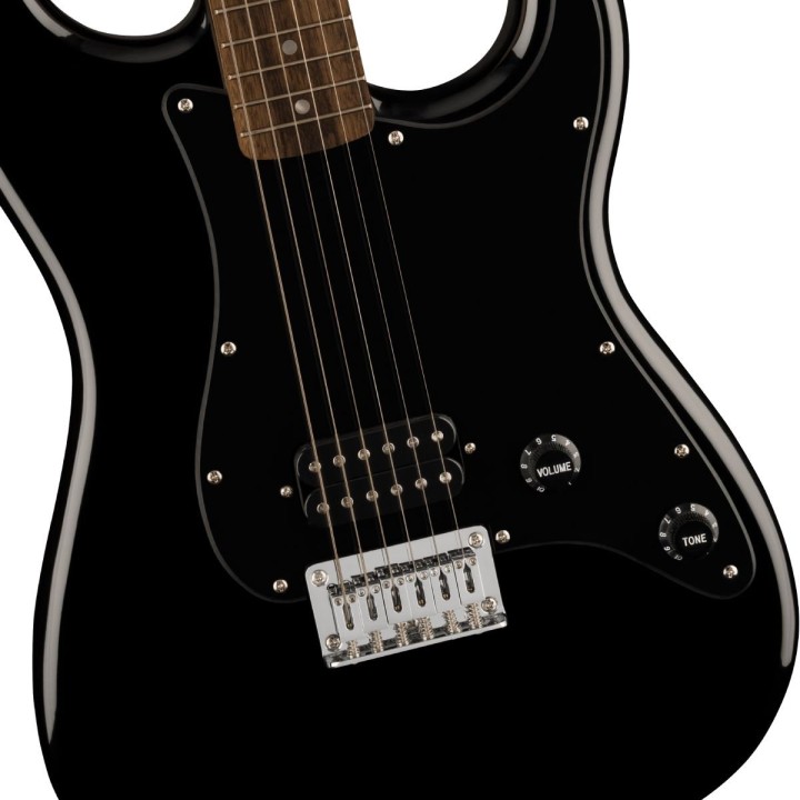Squier - Sonic Stratocaster HT H, Laurel Fingerboard, Black Pickguard, Black