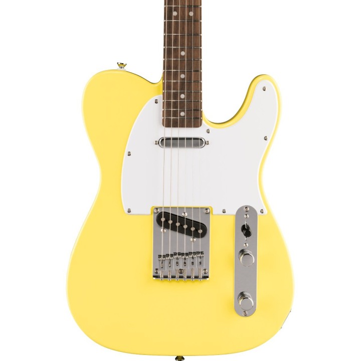 Squier - Sonic Telecaster, Laurel Fingerboard, White Pickguard, Canary Yellow