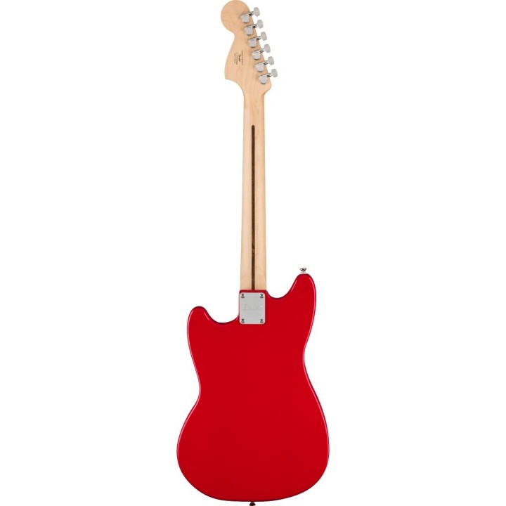 Squier - Sonic Mustang, Maple Fingerboard, White Pickguard, Torino Red