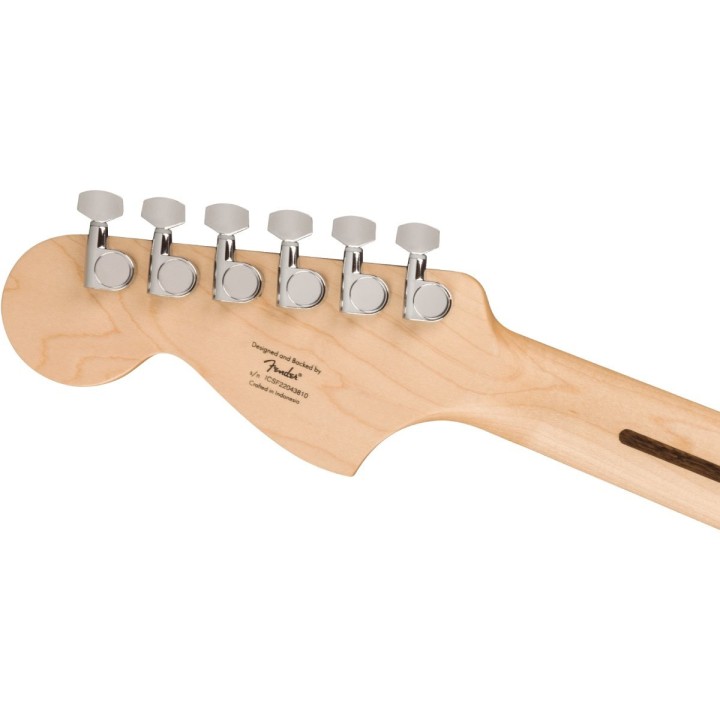 Squier - Sonic Mustang, Maple Fingerboard, White Pickguard, Torino Red