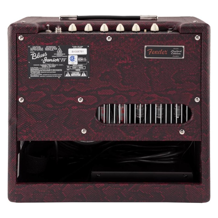 Fender - Blues Junior IV, Red Snake Texas
