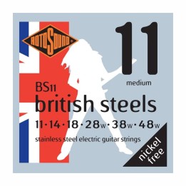 Rotosound - BS11 British Steel Stainless Steel 11-48 
