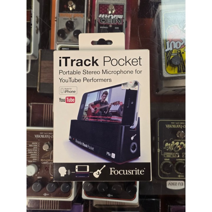 Focusrite iTrack Pocket Amplificatore/Altoparlante per chitarra da smartphone