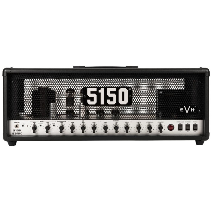EVH 5150 Iconic Series 80W Head, Black - Testata valvolare