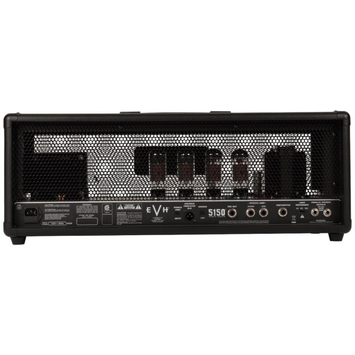 EVH 5150 Iconic Series 80W Head, Black - Testata valvolare
