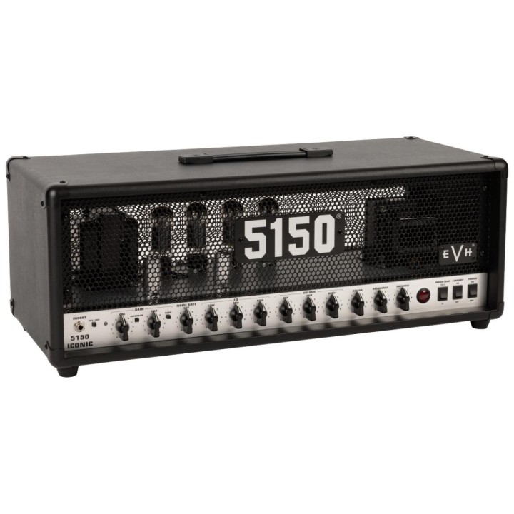 EVH 5150 Iconic Series 80W Head, Black - Testata valvolare