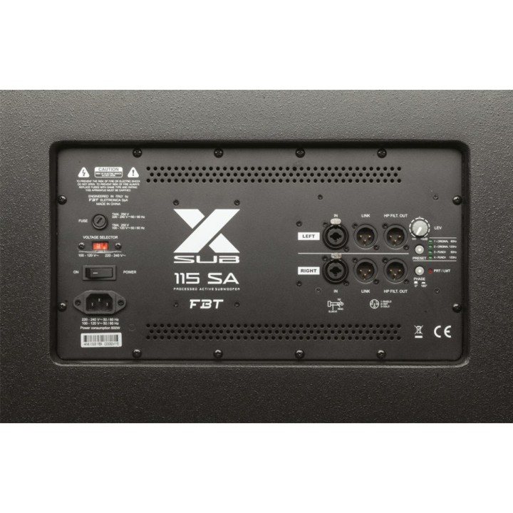 FBT X SUB 115SA - Subwoofer Attivo