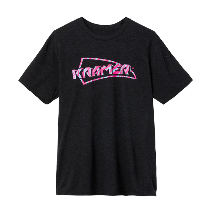 Acquista Gibson Ga-Ktsbklg Kramer Tiger Stripe T-Shirt Black L online | Merula Strumenti Musicali