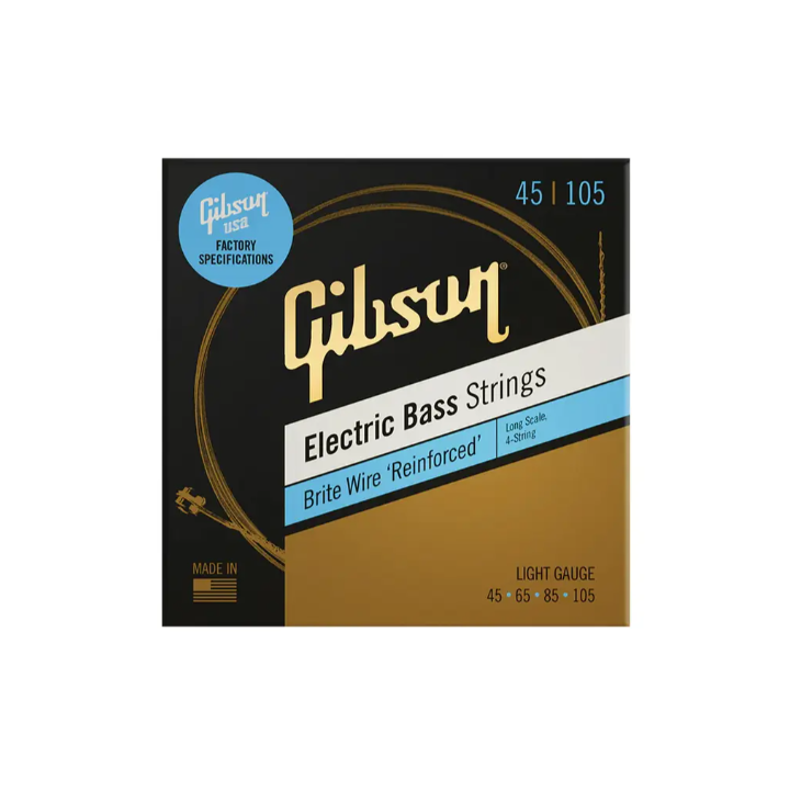 Acquista Gibson Sbg-Lsl Brite Wire Long Scale Light 45-105 online | Merula Strumenti Musicali