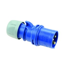 Faeg - FG23501 Spina Industriale Volante 2P+T 16A 230V IP44 BLU