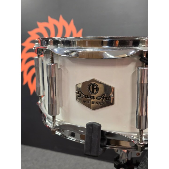 Acquista DRUM ART Rullante EX-DEMO 13" x 5,5" Acero Balcanico Bianco Lucido - Da1355ac online | Merula Strumenti Musicali
