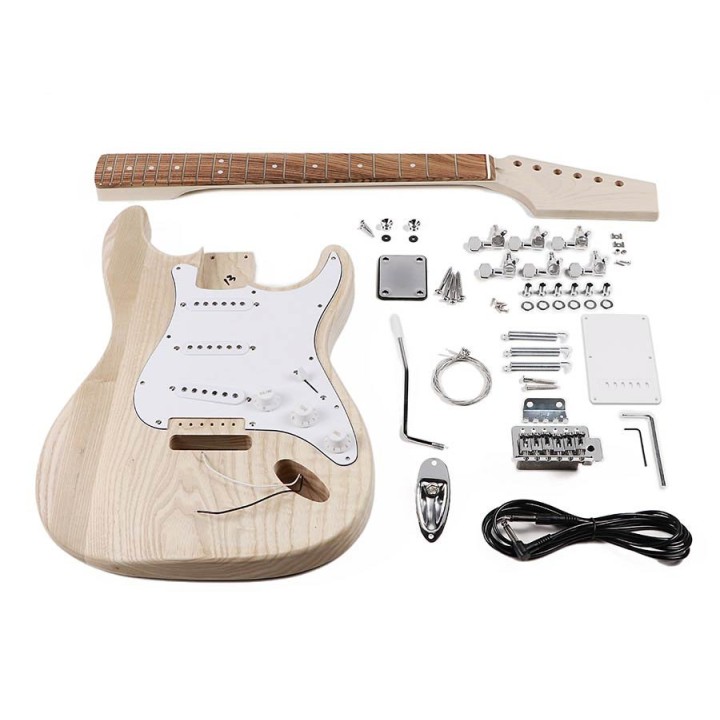 Acquista Boston Kit-St-35 Kit Assemblaggio Chitarra Elettrica Stallion In Frassino Manico Ace online | Merula Strumenti Musicali