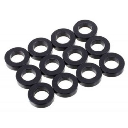 Pearl - NLW-12B/12 Rondelle in Nylon Nero per Tiranti