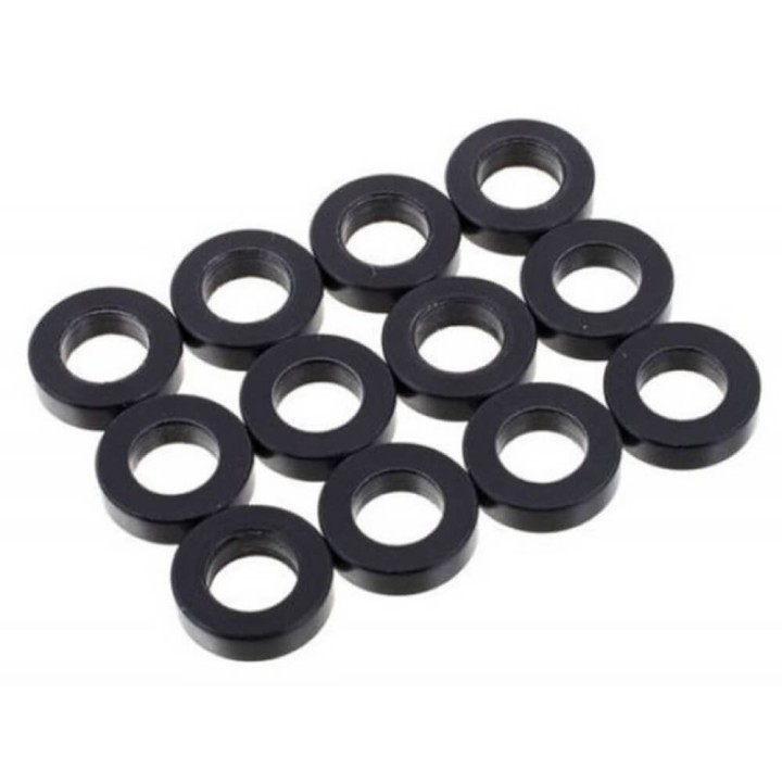 Pearl - NLW-12B/12 Rondelle in Nylon Nero per Tiranti