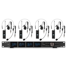 Power Dynamics - PD524B WirelMicro UHF 4x100Ch 4BP
