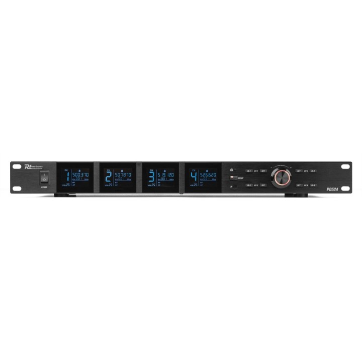 Power Dynamics - PD524B WirelMicro UHF 4x100Ch 4BP