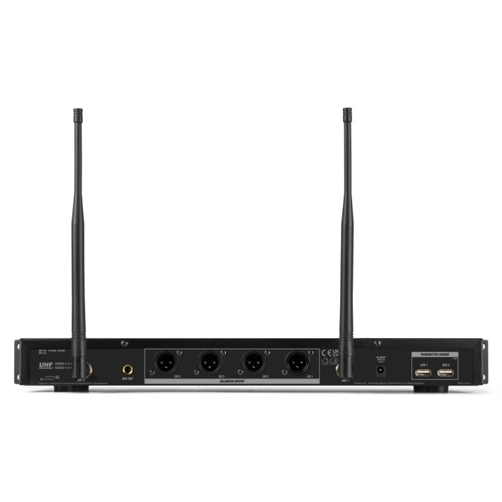 Power Dynamics - PD524B WirelMicro UHF 4x100Ch 4BP