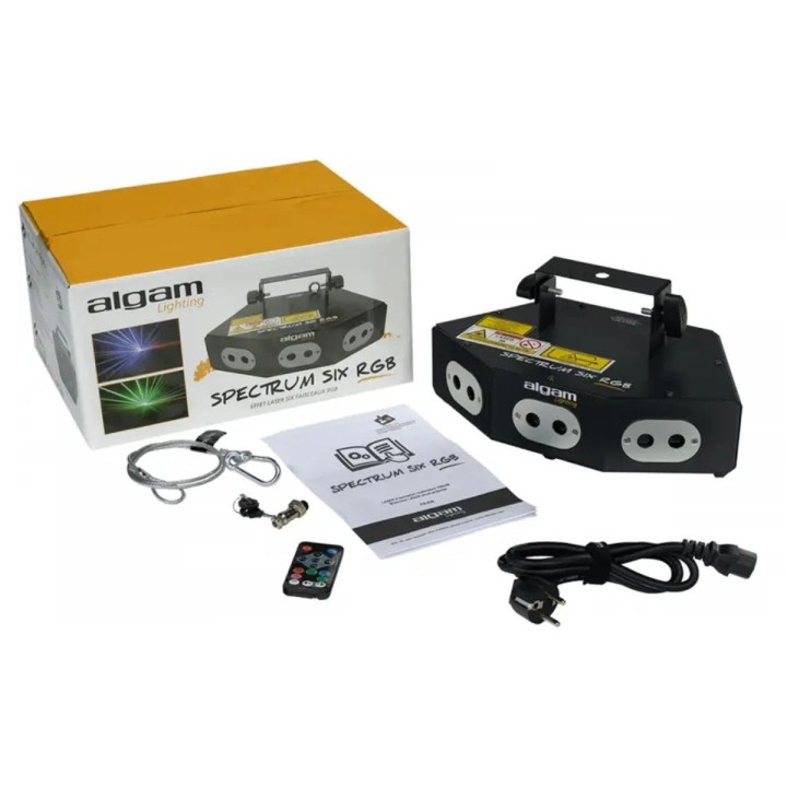 Algam Lighting Spectrum Six RGB Laser 6 in 1