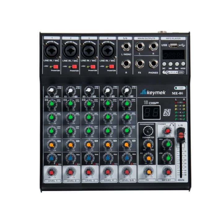 Keymek ME-06 - Mixer Analogico