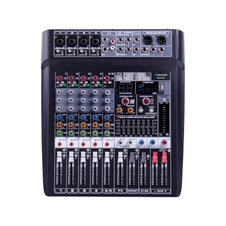Keymek MC-6UB - Mixer Analogico