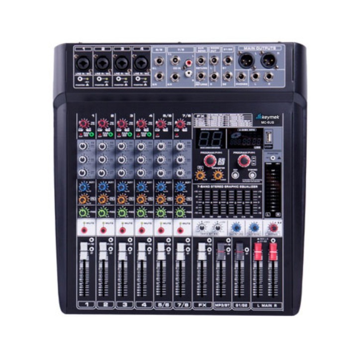Keymek MC-8UB - Mixer analogico