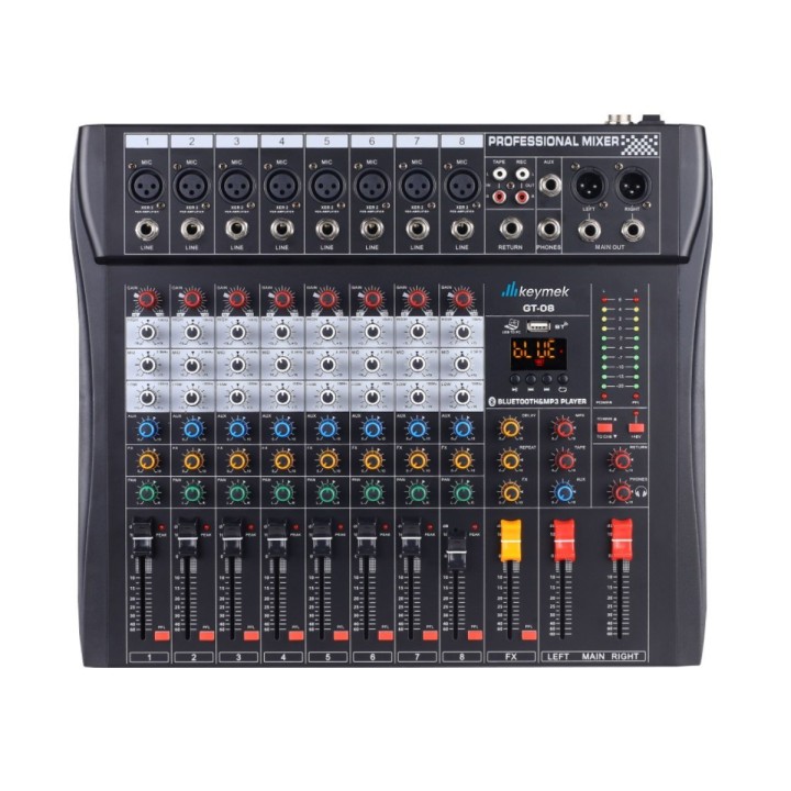 Keymek GT-08 - Mixer Analogico