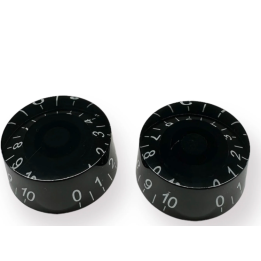 Acquista Axlabs Ax-L522-2 Speed Knob Black/White Font 2pcs online | Merula Strumenti Musicali