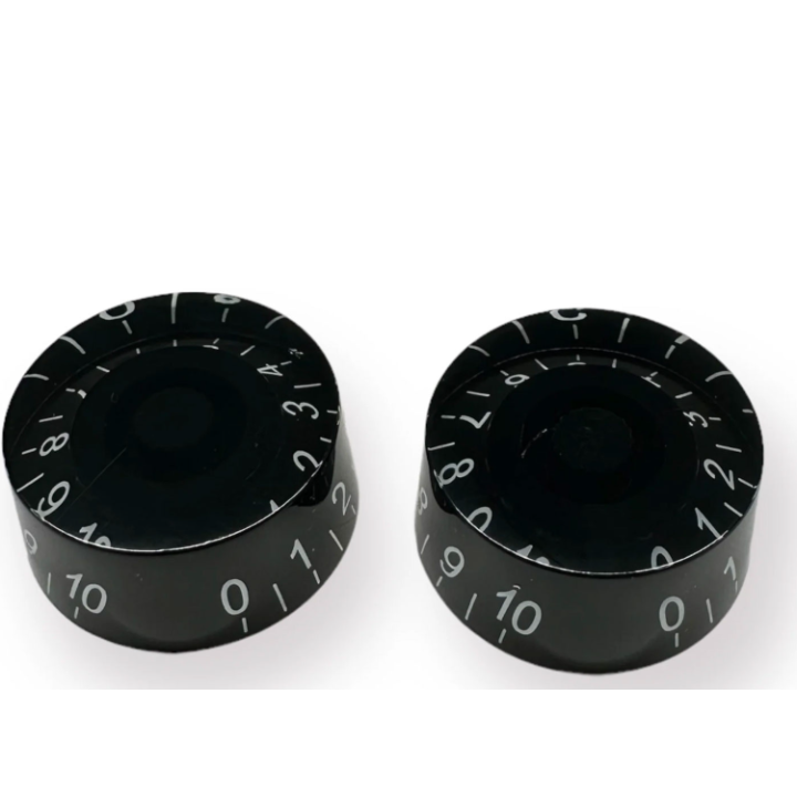 Acquista Axlabs Ax-L522-2 Speed Knob Black/White Font 2pcs online | Merula Strumenti Musicali