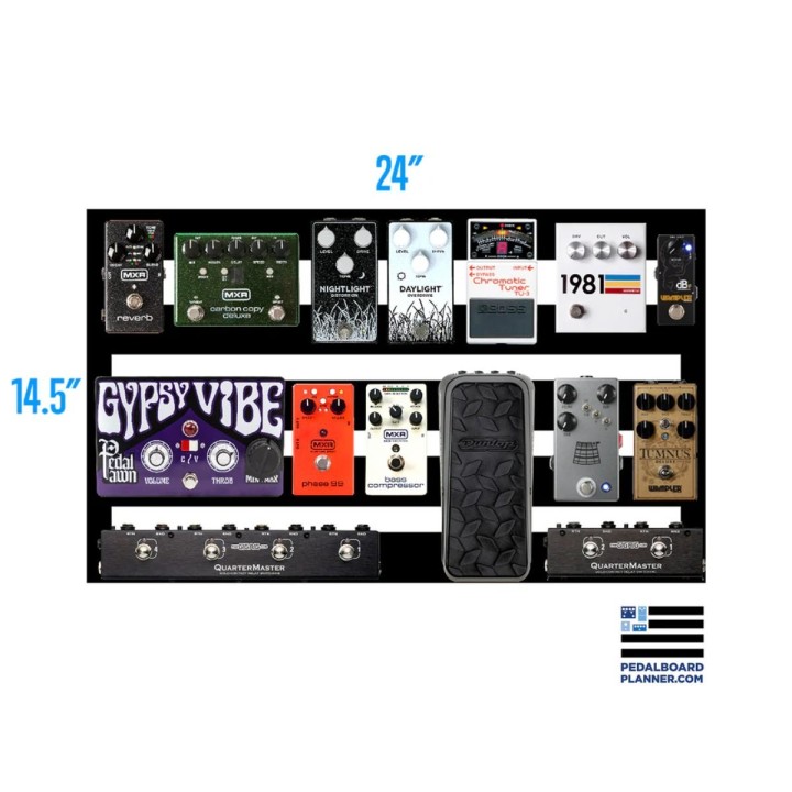 Pedaltrain - NOVO 24 Pedalboard con Soft Case