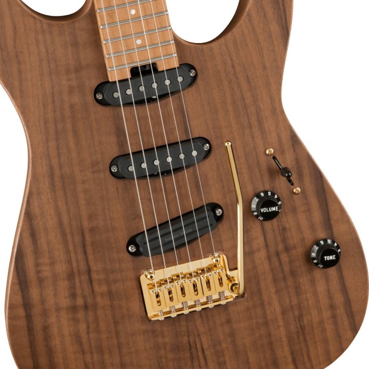 Charvel Pro-Mod DK22 SSS 2PT CM Nat Walnut