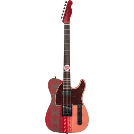 Fender Monster Hunter Rathalos Telecaster, Rosewood Fingerboard, Rathalos Red