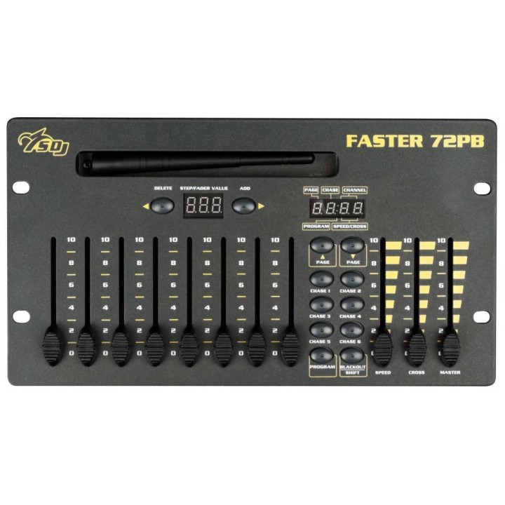 SDJ Faster72PB - Controller DMX
