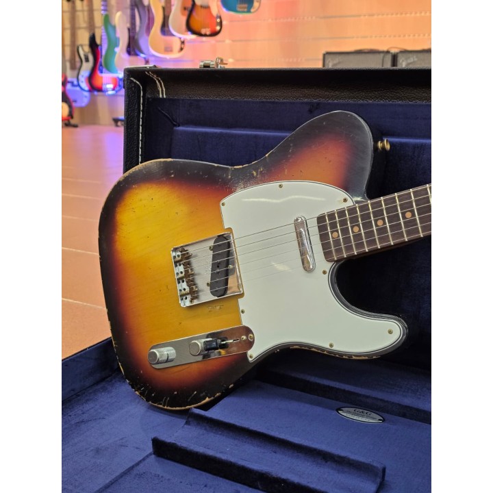 Fender - 1961 Telecaster Heavy Relic, Rosewood Fingerboard, FAB3TSB