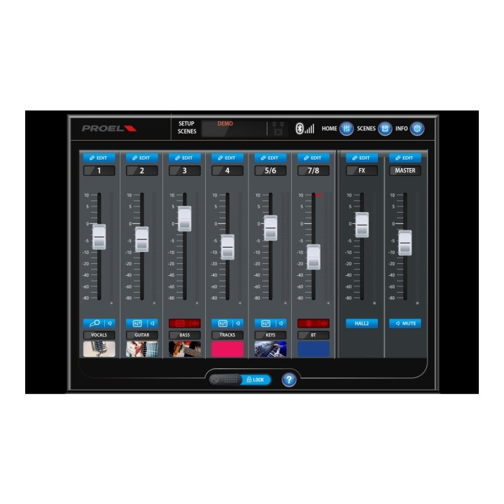 Proel SESSION700 - Sistema a Colonna