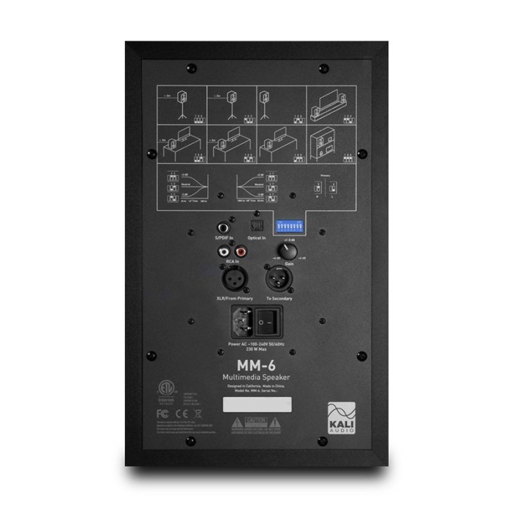 Kali Audio MM-6 - Coppia Monitor Biamplificati