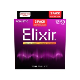 Elixir 16545 - Corde Per Chitarra Acustica