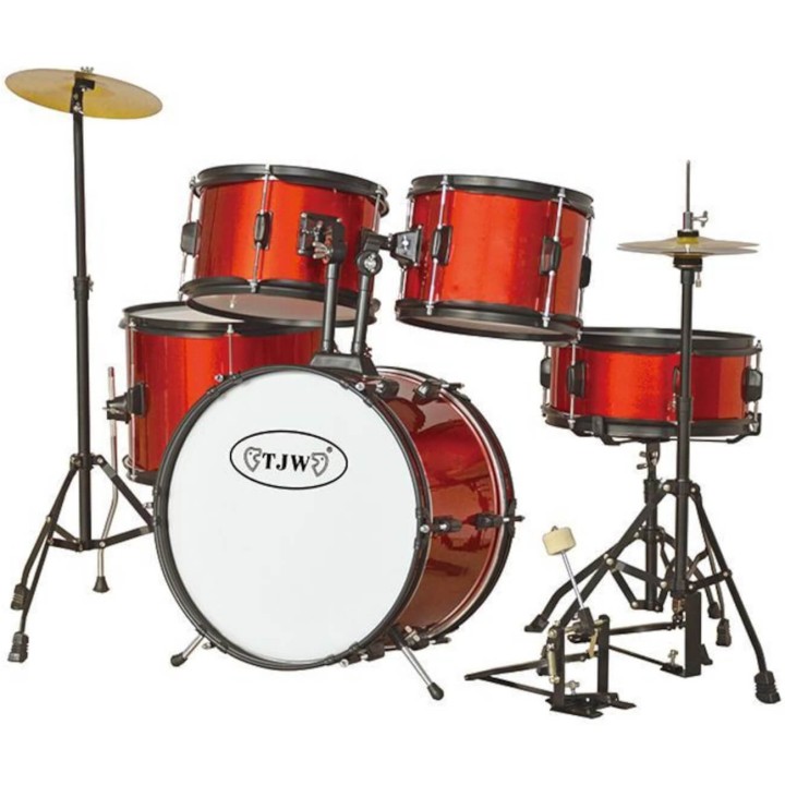 TJW - HE165-P2-MR Set Batteria Acustica Junior