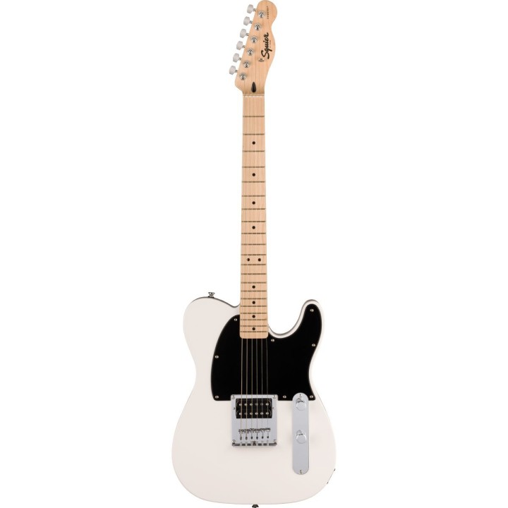 Squier | Sonic Esquire H, Maple Fingerboard, Black Pickguard, Arctic White