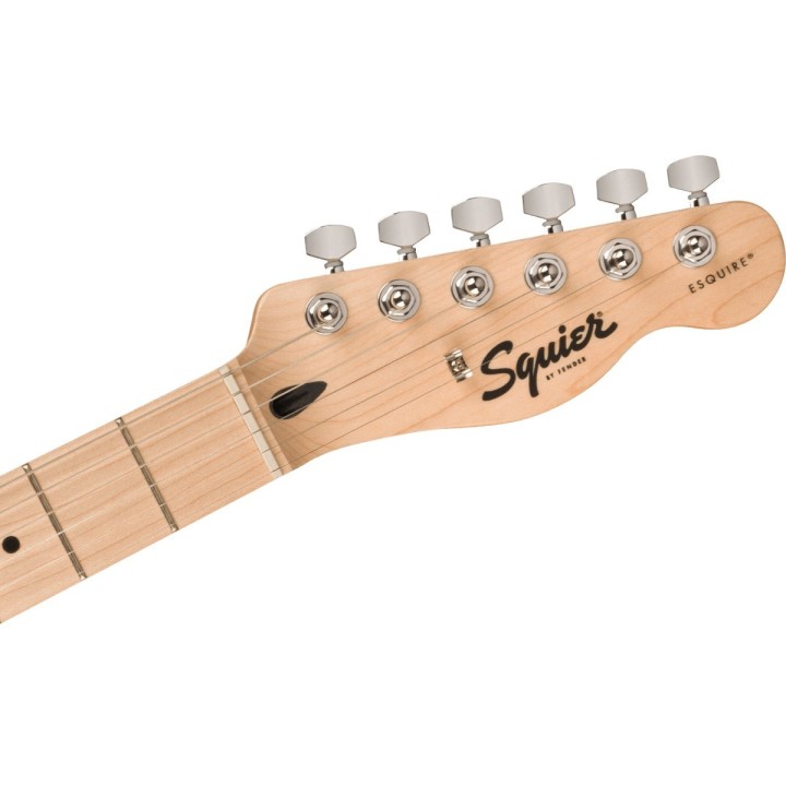 Squier | Sonic Esquire H, Maple Fingerboard, Black Pickguard, Arctic White
