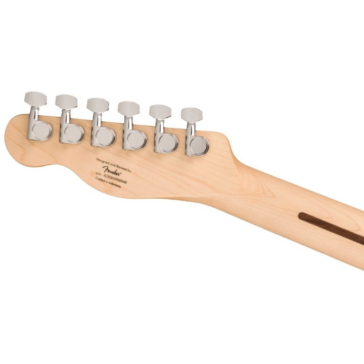 Squier | Sonic Esquire H, Maple Fingerboard, Black Pickguard, Arctic White