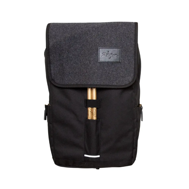 Acquista Zildjian T9001 - Gray Flap Black Laptop Backpack 13800599 online | Merula Strumenti Musicali