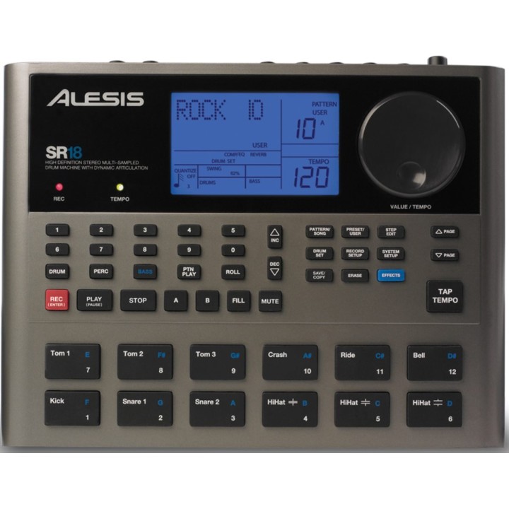 Alesis SR18 - Drum Machine