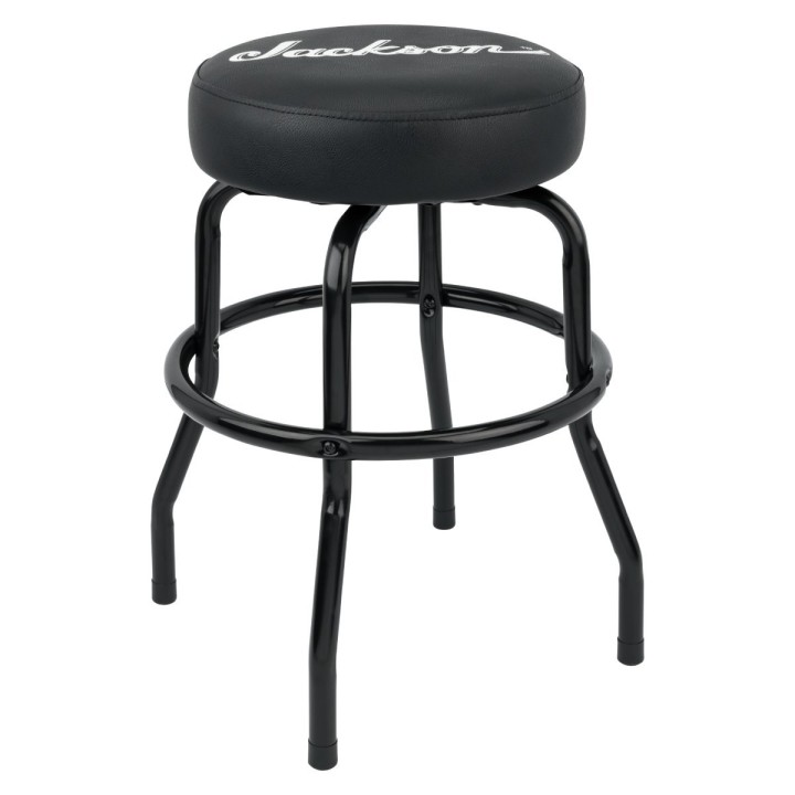 Jackson Logo Barstool, Black 24" - Sgabello per chitarra