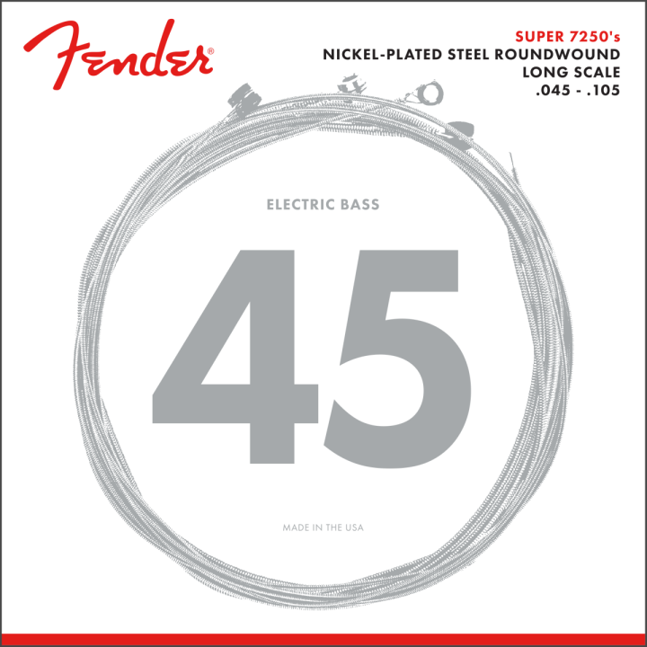 Acquista FENDER 0737250406 Nps Rw Ls 7250m 45-105 online | Merula Strumenti Musicali