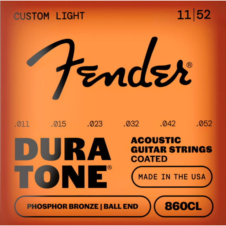 Acquista FENDER 860cl Ph Brz Coated 11-52 | 0730860405 online | Merula Strumenti Musicali