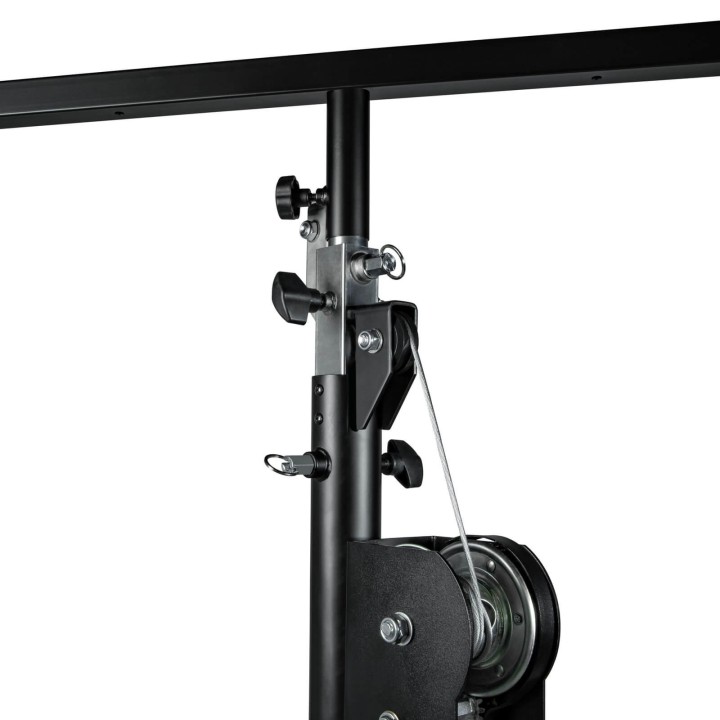 Adam Hall - SWU 400 T Stativo a Manovella Wind-Up con Traversa