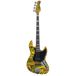 Marcus Miller - MV7 Alder-4 New Gen Yellow Swirl