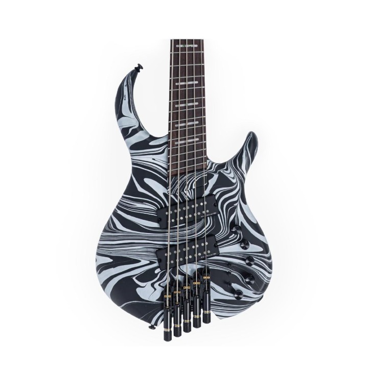 Marcus Miller - M6 Headless 5 Black Swirl