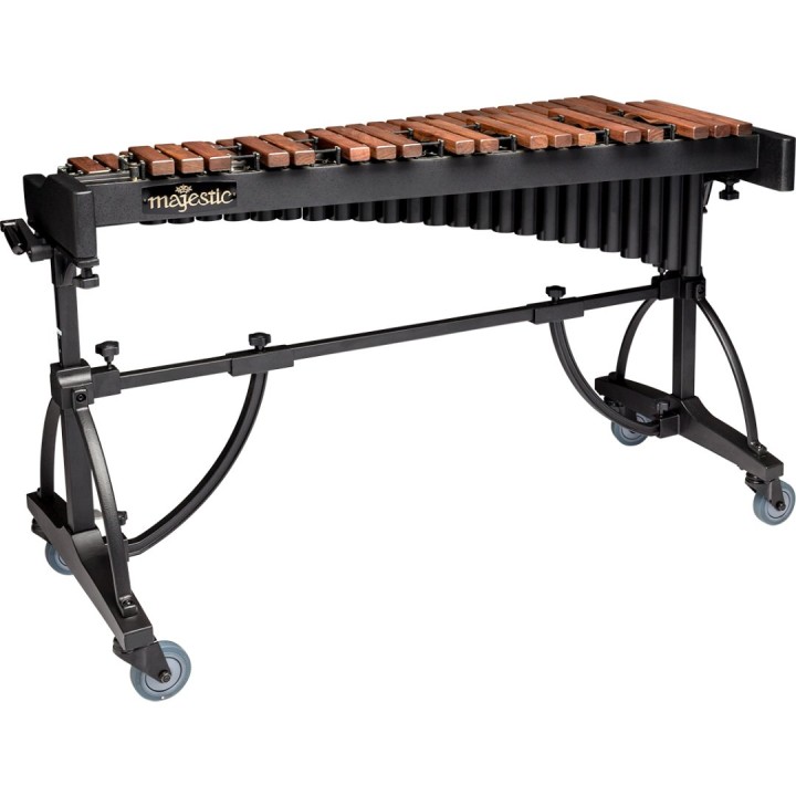 Acquista MAJESTIC Xylofono Delux con barre in Padauk - MJX6535D online | Merula Strumenti Musicali